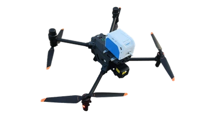 Online monitor kvality vzduchu v drone